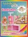 Набор для выпечки Рейнбоу Хай MGA Rainbow High Littles Dessert Shop Kandy / игрушки для девочек, с аксессуарами и кукла для девочки, подходит для детей от 6 лет и старше