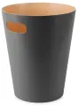 Корзина для мусора Umbra Woodrow, графит