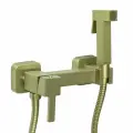Смеситель для биде c гигиенической лейкой GANZER (матовое золото) GZ12201-S Set