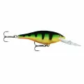 Воблер для троллинга Rapala Shad Rap плавающий 8 см 11 гр #P на щуку, судака, окуня для летней рыбалки