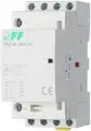 Контактор 25A 24VAC/VDC ST25-40-24 AC/DC контакт 4NO, потребляемая мощность 4Вт, размер 2 модуля