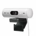 Веб-камера Logitech Brio 500 Full HD 1080P, space silver, для ПК, онлайн-курсов и конференций