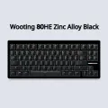 Игровая клавиатура Wooting 80HE Zinc Alloy Black (английская раскладка) USA