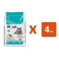 RO CAT MARSILLA SOAP наполнитель комкующийся для туалета кошек с ароматом марсельского мыла (5 л х 4 шт)