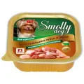 Консервы Зоогурман Smolly Dog для щенков мелких пород с телятиной и цыпленком 15шт*100г