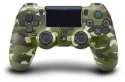 Геймпад беспроводной для ps4 DualShock 4 V2, Зеленый камуфляж