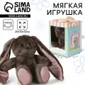Мягкая игрушка Зайка Li , заяц, 25 см