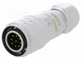 Вилка WEIPU LTD. SF1210-P9, папа, 3А, пайка, на провод, 125В