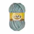 Пряжа ADELIA JAKE (75% шерсть, 25% нейлон) 5х100г/400м цв.25 бл. голубой-голубой-св. серый