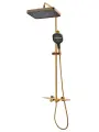 Душевая система с термостатом Hansberge H5055GO Золото
