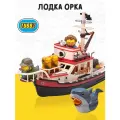 Фигурка Tubbz Челюсти Лодка Орка с командой и акулой, фигурки в комплекте