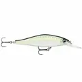 Воблер для рыбалки RAPALA Shadow Rap Shad Deep 09, 9см, 12гр, цвет BLK, медленно всплывающий
