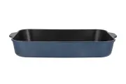 Форма для запекания, 34х26х5,5 см, с покрытием, алюминий, синяя, Agile