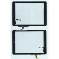 Сенсорное стекло (тачскрин) для планшета Apple iPad Air (A1474, A1475, A1476), черное с кнопкой OEM