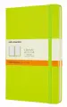 Блокнот Moleskine Classic Large, 130 х 210 мм, PP 240 страниц, линейка, твердая обложка, лайм