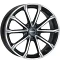 Литой колесный диск Mak DaVinci 7x17/5x114.3 D66.1 ET35 Black mirror