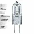 (25 шт.) Галогенная лампочка Navigator JC 20Вт 12В G4