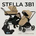 Коляска для новорожденных 3 в 1 Sweet Baby Stella Beige