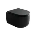 Унитаз подвесной Ceramicanova Ulma CN4006MB Черный Матовый