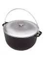 Казан Гардарика 8,0 л, походный, чугунный, с алюминиевой крышкой (1508-6)