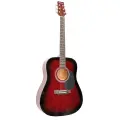 Акустическая гитара Martinez FAW-801 Red Sunburst