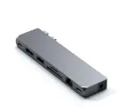 Хаб Satechi Pro Hub Max 1xUSB4/1xHDMI/1xUSB-A3.0/1xmicroSD/1xGigabit/1xUSB-C/1xAudiojack - Серый космос.