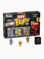 Набор фигурок Funko POP! Bitty Five Nights at Freddy's 73047 Кошмарные Бонни, Чика, Фредди, 4 шт (1 фигурка-сюрприз)