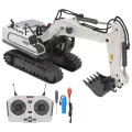 RC Excavator 1/20 Scale 11 каналов 2.4G MHZ Пластиковый сплав сплав с дистанционным управлением.