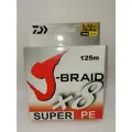 Шнур плетеный DAIWA J-Braid X8, темно-зелёный, высокая прочность