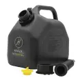 KGА1-02-06 Канистра ГСМ Black черная с желтой крышкой, 5 л, Kessler