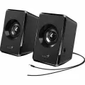 Акустическая система Genius колонки компьютерные, SP-125U, черные, пластик