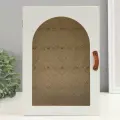 Ключница настенная «Витражное окно», дерево, 6 крючков, 20×7×28 см