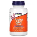 NOW Foods Alpha GPC альфа-ГФХ, 300 мг, 60 растительных капсул