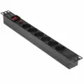 Блок розеток ExeGate ServerPro PDU-19H605 Al-6S-C14-SW-O