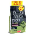 Сухой корм для взрослых собак Monge BWild LOW GRAIN Wild Boar Монж Бивайлд для всех пород, с мясом дикого кабана, 2,5 кг.