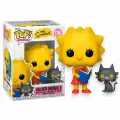 Фигурка Лиза со Снежком Симпсоны от Funko Pop! 1740, коллекционная