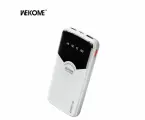 Портативный внешний аккумулятор Wekome Рор Digitаl Sеriеs Gen3 22.5W Suреr Fаst Сhаrging Роwеr Ваnk 20000 mаh WP-43 Белый