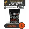 Бойлы варёные прикормочные 23 мм Русский Бойл Plum Fruit Trigger 1кг, Слива / Закормочные тонущие для ловли карпа / Прикормка карповая
