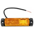 Фонарь габаритов DAF желтый LED 81.3731-00