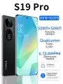 Игровой смартфон S19 Pro, оригинал Dimensity 9200+，16gb+512gb，5G， Full HD，Быстрое рассеивание тепла--Ультратонкий чёрный