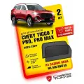 Каркасные шторки на магнитах для автомобиля Chery Tiggo 7 Pro, Pro Max (Чери Тигго) 2020-2024, Xcite X-Cross 7 (Иксайт Икс-кросс) 2024, автошторки на задние стекла, Cobra Tuning - 2 шт.