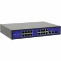 POE-коммутатор 16-канальный 1xSFP+2xRJ45 UPLINK, POE-B, 250Вт (ORIENT SWP-7516POE/2P/SFP PS 1GB 24V)