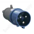 Электрическая кабельная вилка IEK 32А 2P+E 220В IP44 023 ИЭК PSR01-032-3