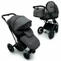Детская коляска 2в1 Sweet Baby Ricci, цвет Steel Grey / Air (Графитовый), артикул производителя 427089