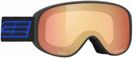 Маска горнолыжная Salice 100DARWF Black-Blue/Darw Clear S1