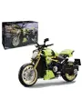 Конструктор Мотоцикл Ducati Diavel SIAN зеленый, 1018 деталей