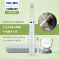 Звуковая зубная щетка Philips Sonicare DiamondClean HX9352, с дорожным футляром, белая
