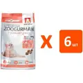 ZOOGURMAN HYPOALLERGENIC SALMON & RICE для взрослых кошек с лососем и рисом (1,5 кг х 6 шт)