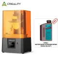 CREALITY 3D Printer HALOT R6 2K UV + SUNLU Water Wash Standard Resin 1000g Black * 1