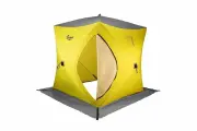 Палатка зимняя утепленная Куб-1, желтый/серый, PREMIER PR-WFSCI-150YG